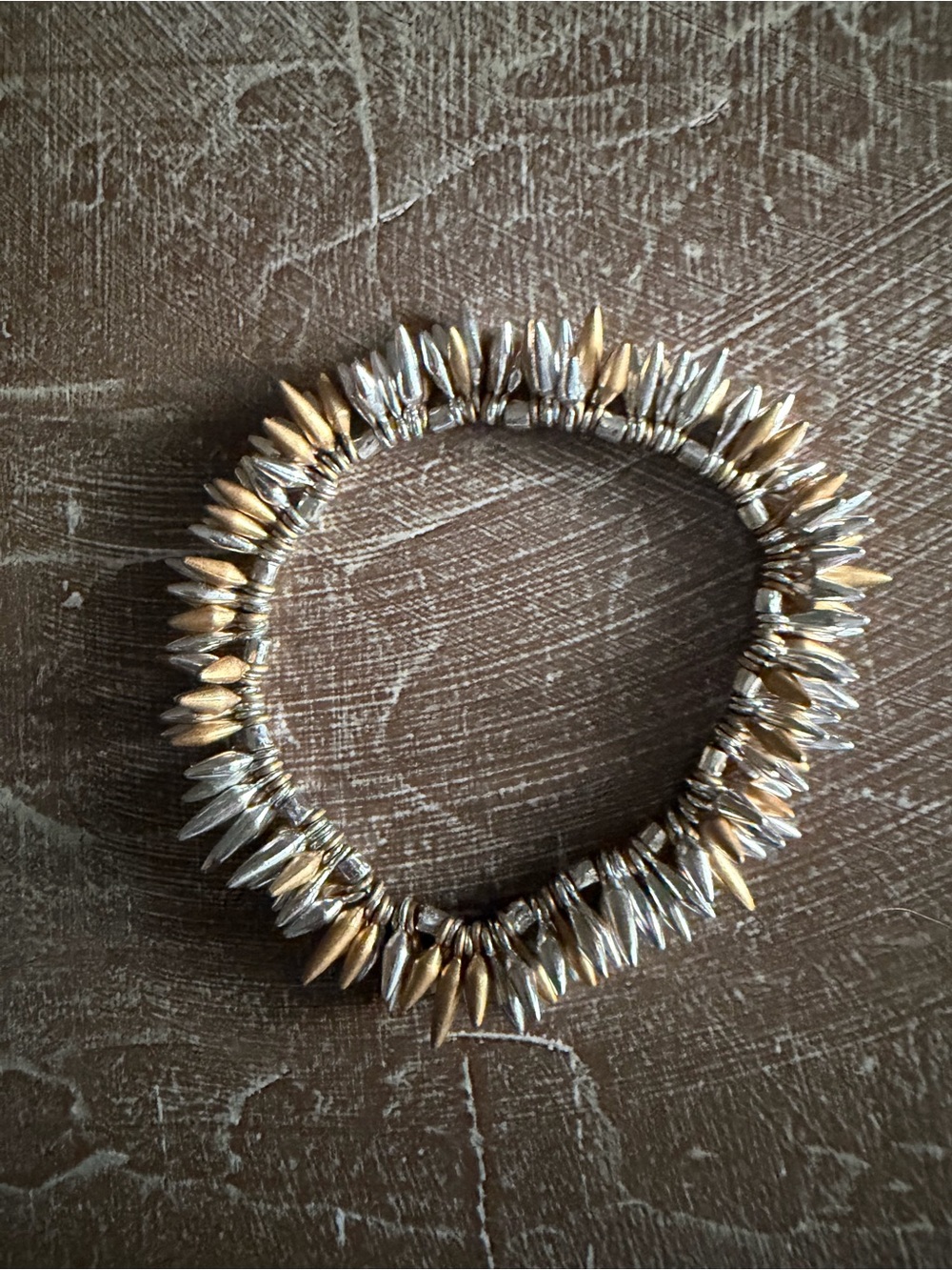 Stella and Dot Gold and Silver Renegade Bracelet